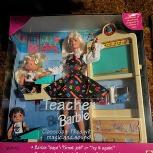 1995 Teacher Barbie never opened